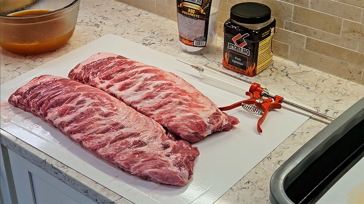 How to Inject Ribs - Inject Pork Ribs